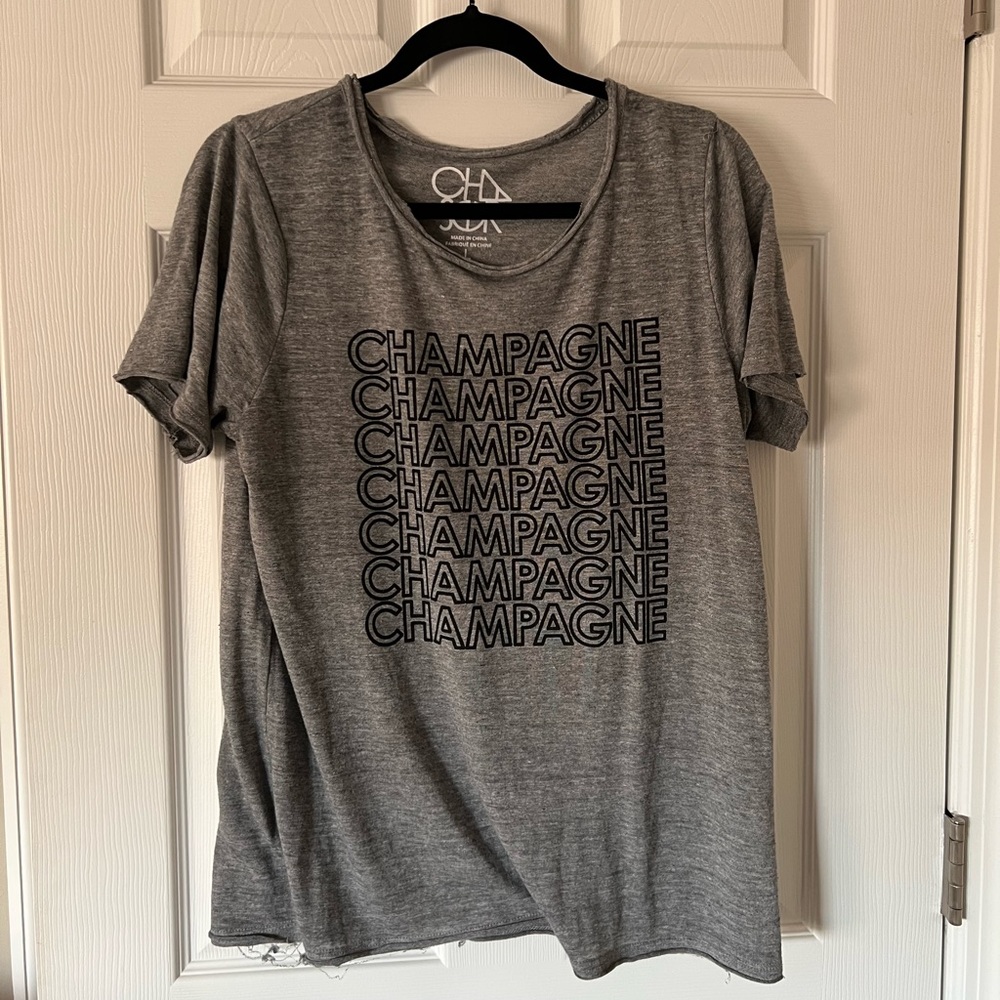 Chaser Champagne Graphic Tee